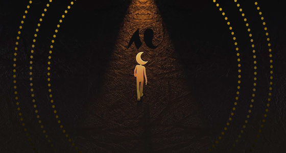 un personnage imaginaire qui marche vers une source lumineuse